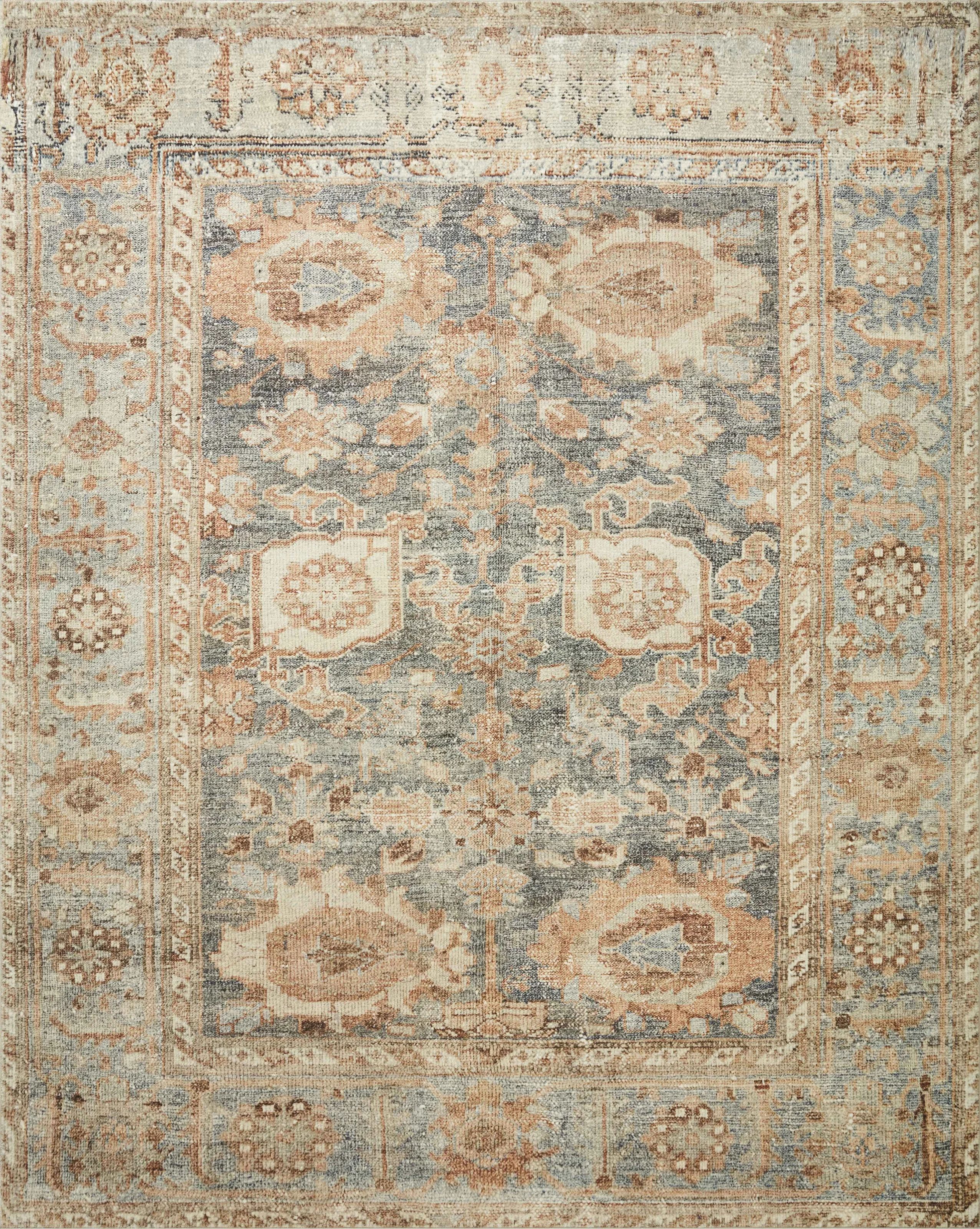 Margot Performance Ocean/Spice Rug | Wayfair North America
