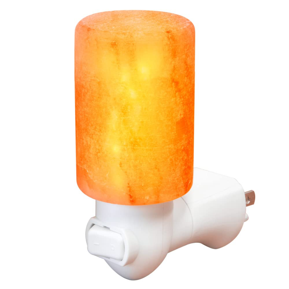 AULTRA Salt Lamp Night Light with Himalayan Natural Crystal Salt Color Lights - UL Listed Plug fo... | Amazon (US)