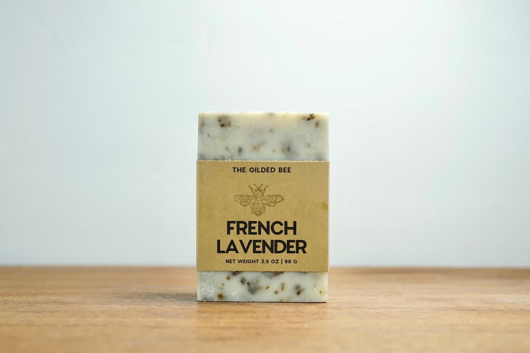French Lavender Handmade Soap | Handmade Shea Butter Honey Soap | Nourishing Hand Soap | Organic ... | Etsy (US)