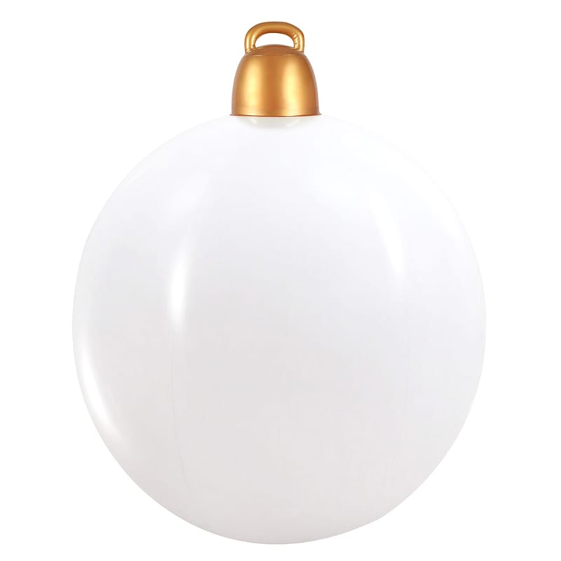 White Blow-Up Ornament, 48" | At Home