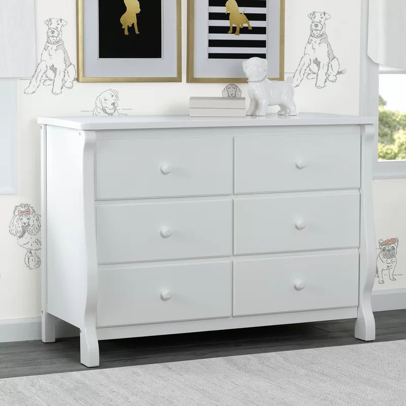 Universal 6 Drawer Double Dresser | Wayfair North America