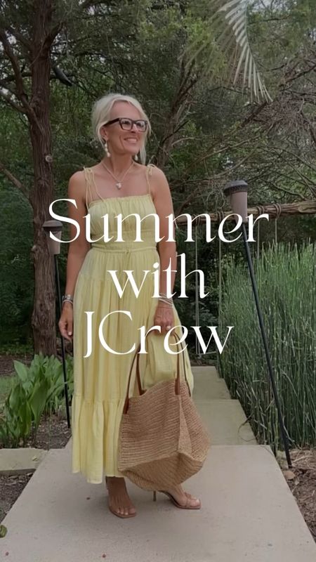 So many great new arrivals at JCrew, just in time for summer!!!

Great swimsuits, coverups, sundresses, summer tops and accessories.
Great for vacation or just around town

Swim - this suit has great coverage and fits tts
Coverup pants - I sized up one size to a medium
Chocolate pants - I sized up one size to a 28, if between sizes go down one size
Tank - wearing small
Puff sleeve top - wearing small
Lemon sundress - wearing small 
Waist and spaghetti straps are adjustable 

Jcrew 


#LTKSwim #LTKTravel #LTKOver40