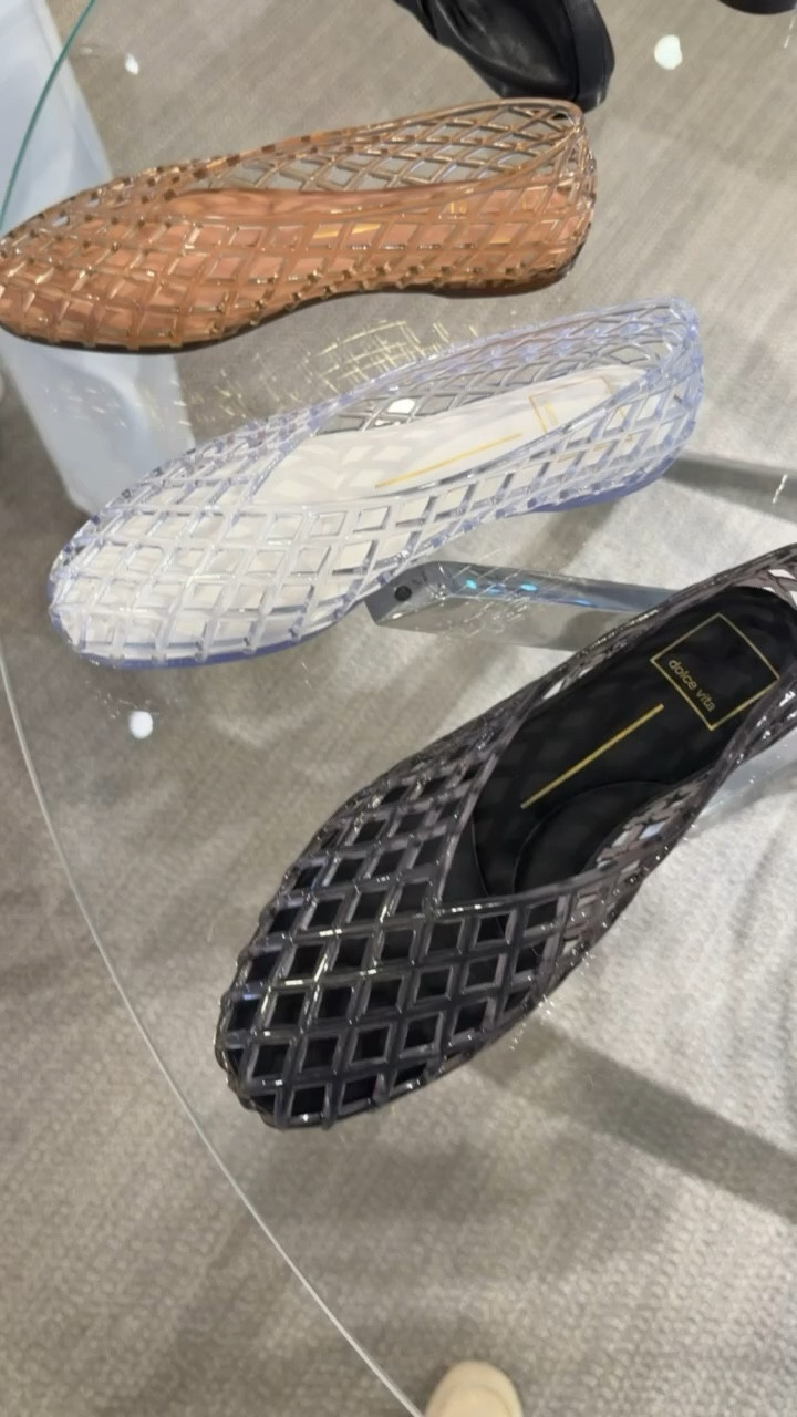 Dolce vita jelly shoes, clear jelly shoes, trending shoes, spring shoes, annabrstyle.

#LTKOver40