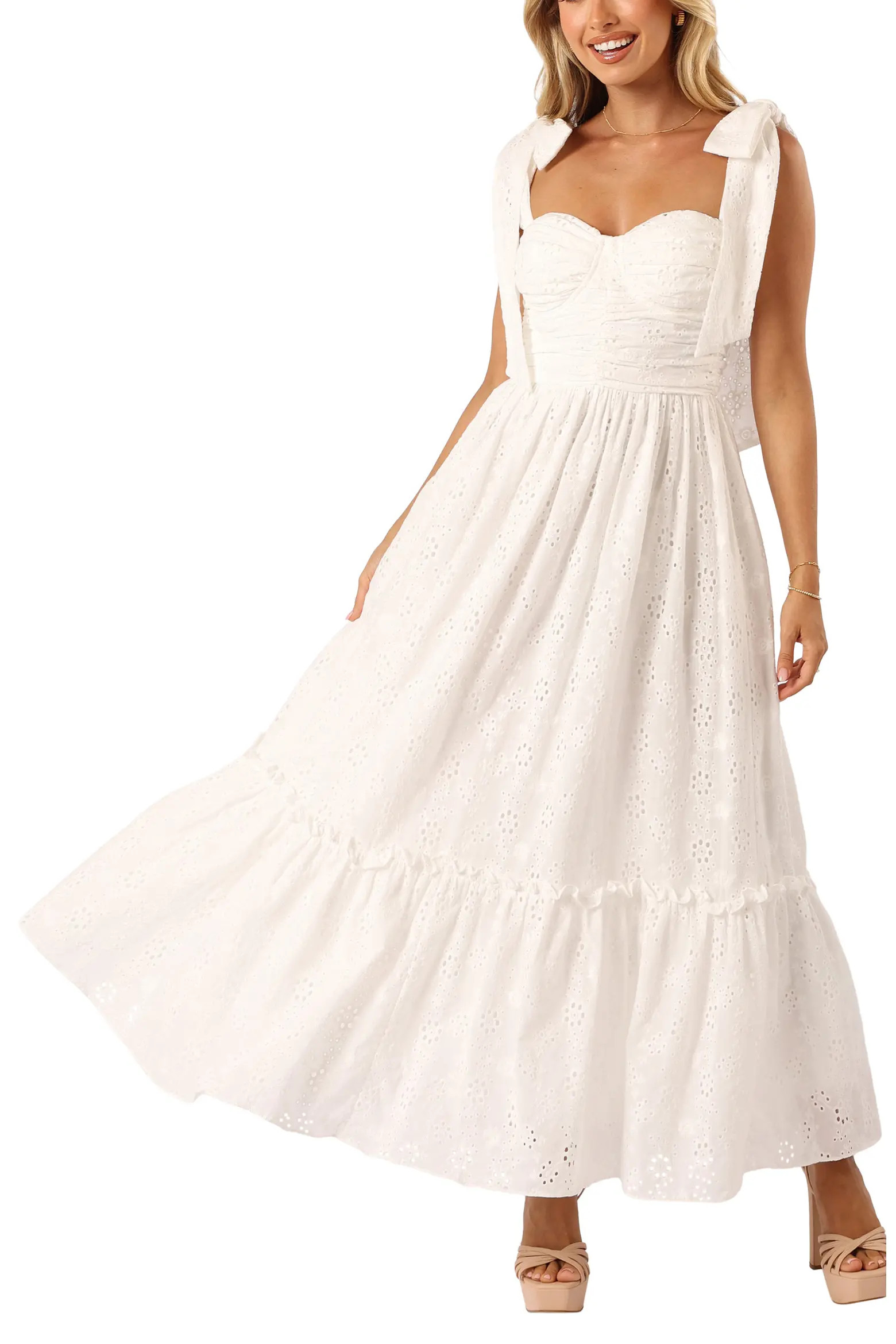 Fiora Eyelet Embroidery Maxi Dress (Women) | Nordstrom | Nordstrom
