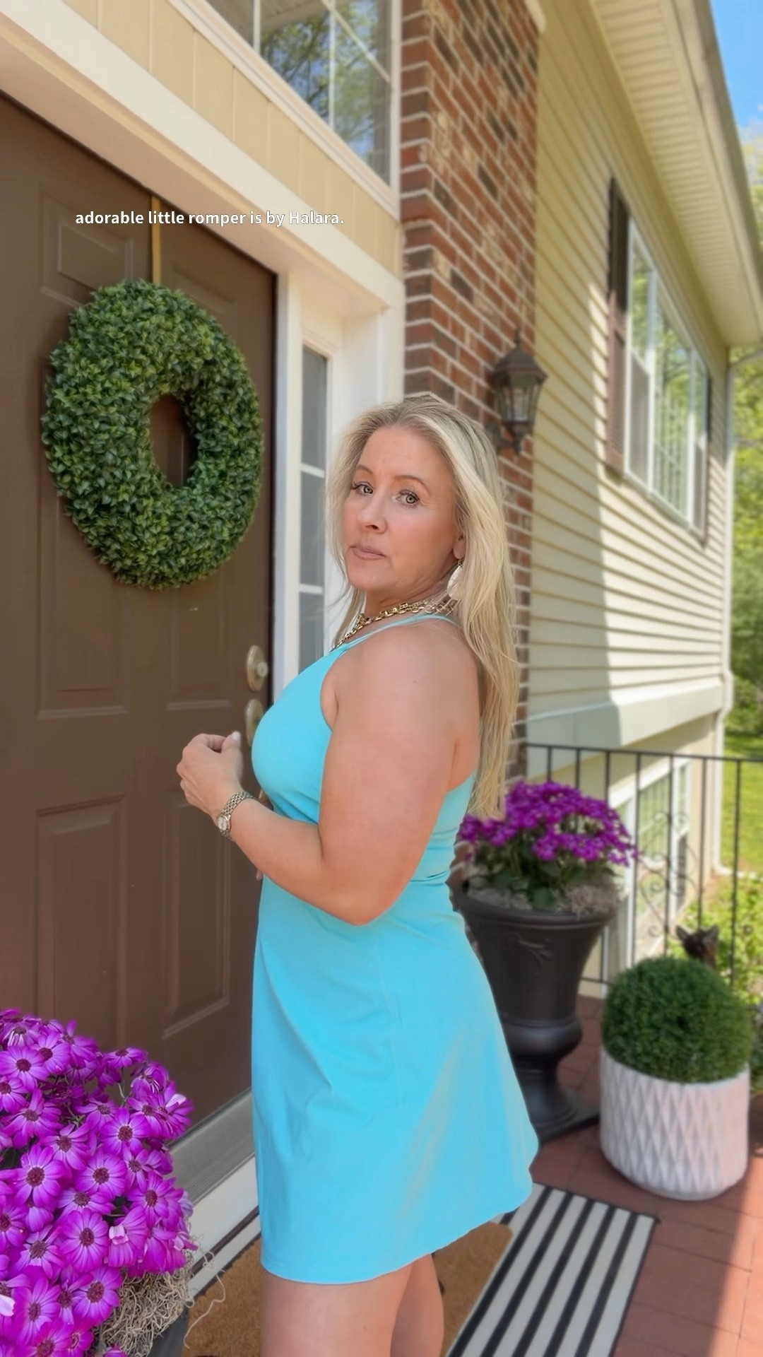 Wear this anytime you just want to be comfortable this summer. For workout, traveling amusement parks or just around town☀️🩵☀️#summeroutfits #vacationoutfits #graduationoutfits #summerdrrsses #rompers #summerromper #casualoutfits

#LTKootd #LTKActive #LTKTravel