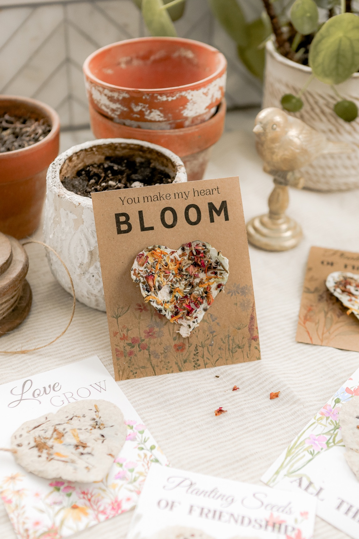 Make seed paper Valentine’s! Visit sugarmaplefarmhouse.com for the Valentine’s Printable card. 

#LTKhome #LTKGiftGuide #LTKSeasonal