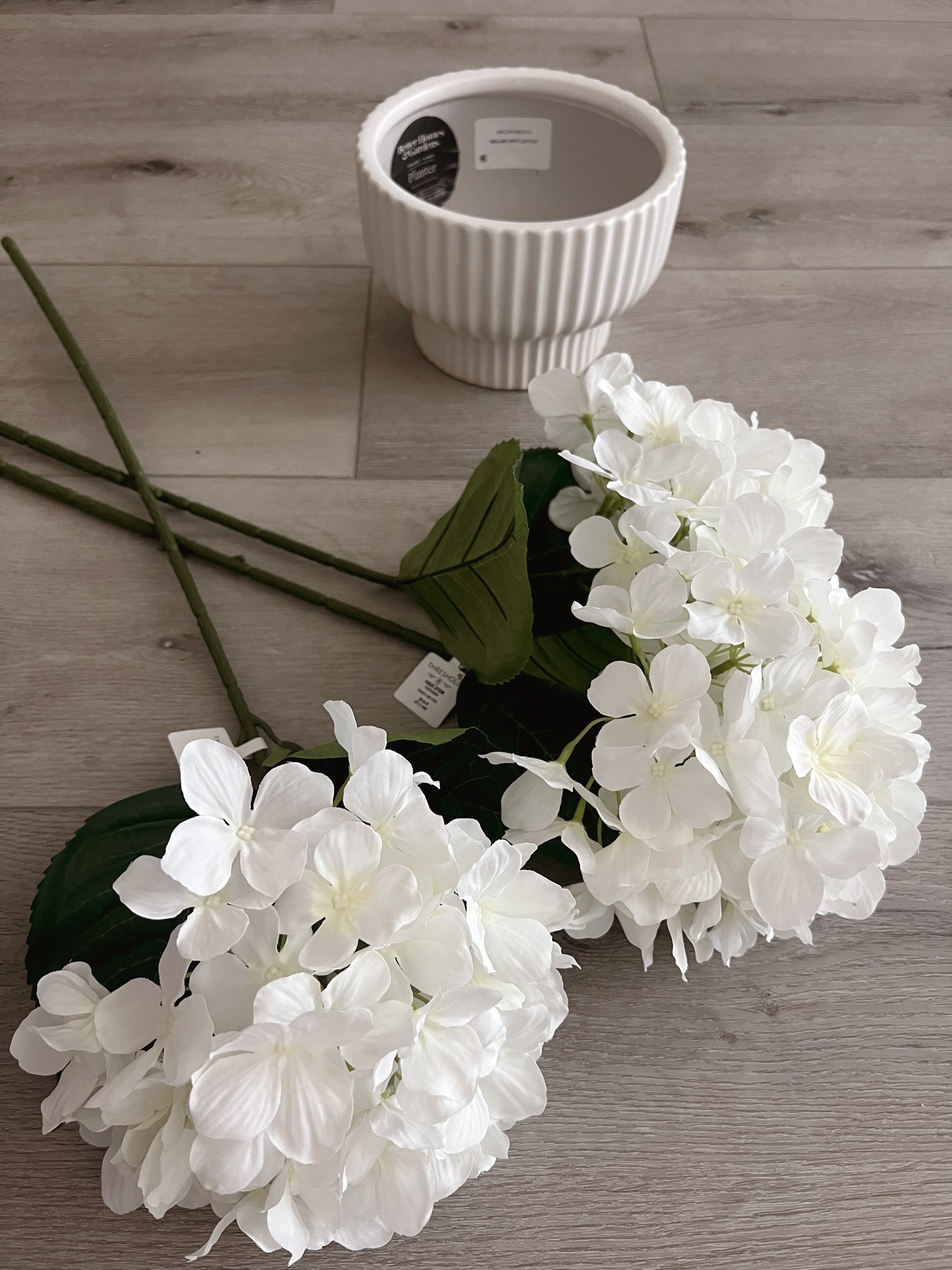 Ceramic pot, flower pot, hydrangea flowers, flower arrangement 

#LTKHome #LTKxWalmart #LTKSeasonal