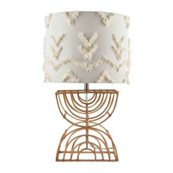 Boho Rattan Table Lamp - Pillowfort™ | Target
