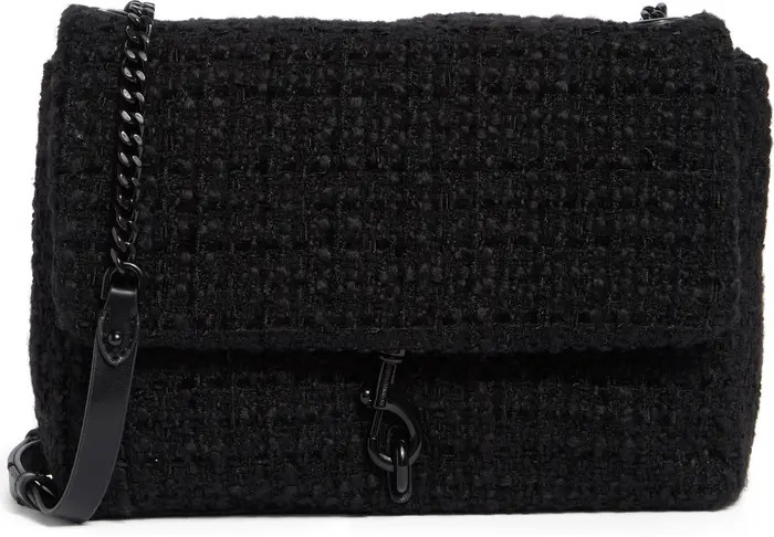 Rebecca Minkoff Edie Bouclé Flap Shoulder Bag | Nordstromrack | Nordstrom Rack