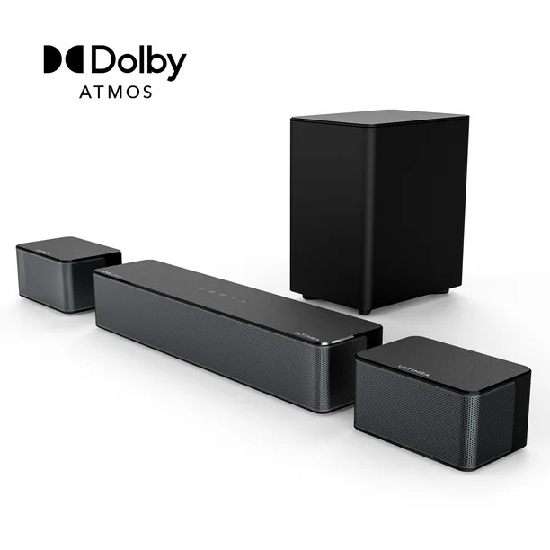 ULTIMEA 5.1 Dolby Atmos Sound Bar, 410W Surround Sound Bar for TV with Wireless Subwoofer, 3D Sur... | Walmart (US)