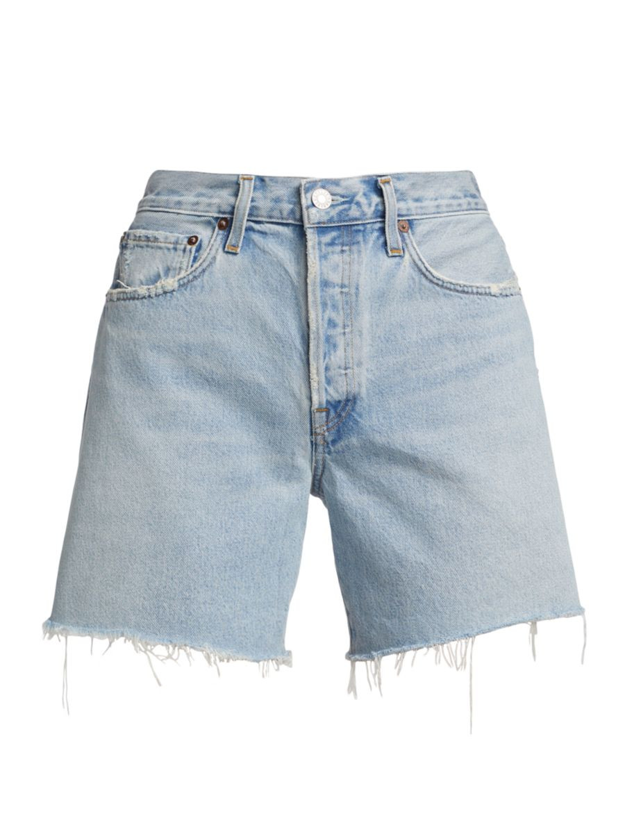 Parker Long Denim Shorts | Saks Fifth Avenue
