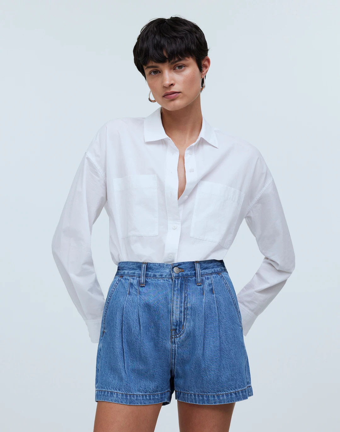 The Harlow Jean Short in Saltzman Wash | Madewell