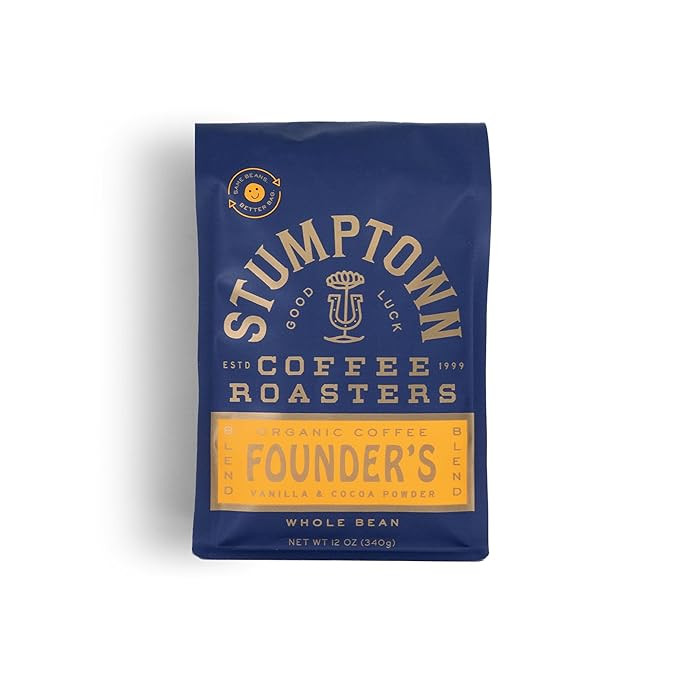 Stumptown Coffee Roasters, Founder's Blend, 100% Arabica Coffee - Organic Whole Bean Coffee, 100%... | Amazon (US)