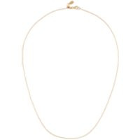 Loquet 18 inch yellow gold chain - Metallic | Farfetch EU