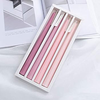 VALICLUD 4pcs Taper Candles Long Pole Scented Candle Smokeless Long Burning Dripless Candles for Wed | Amazon (US)