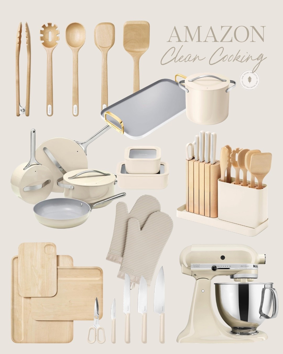 Amazon, Clean, Cooking, Utensils, Pans, Cutting Board, Mixer, Caraway, Home, Kitchen

#LTKHome #LTKfoodie #LTKmomlife