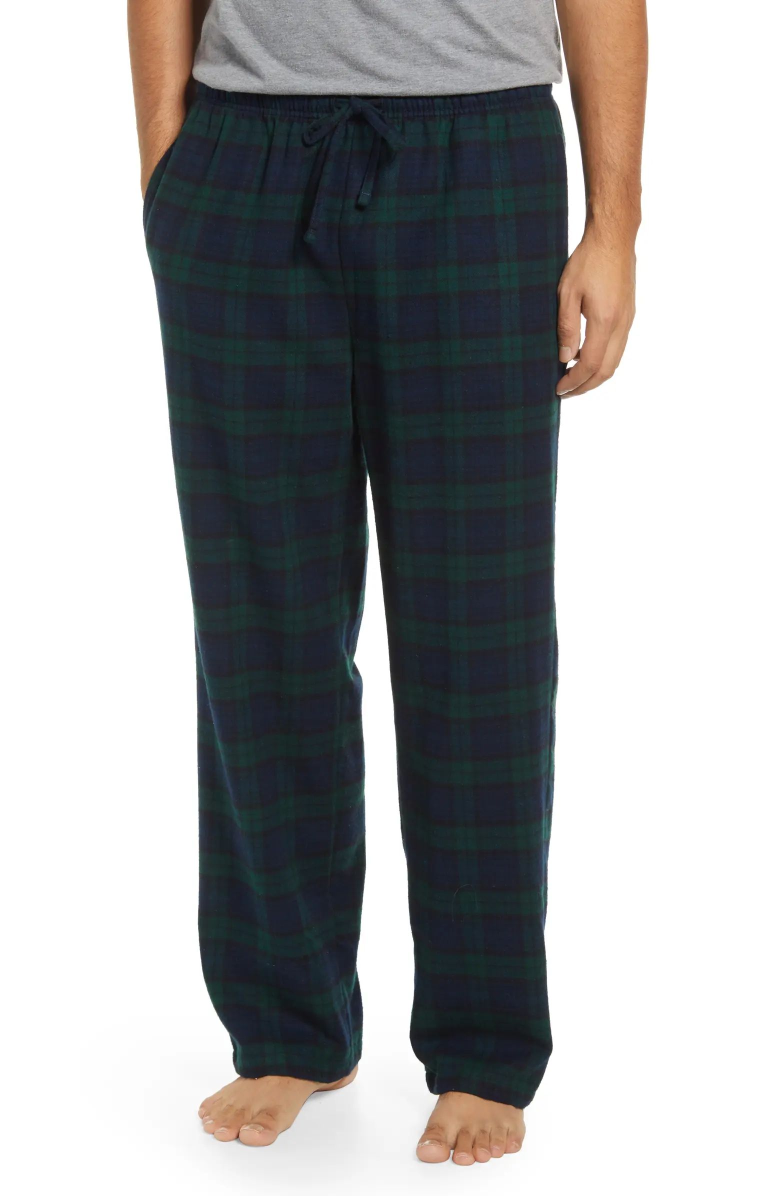 Men's Scotch Plaid Flannel Pajama Pants | Nordstrom