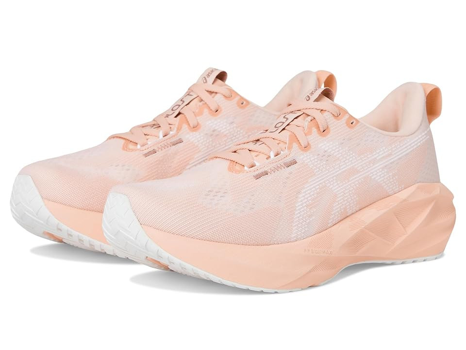 ASICS Novablast 5 Women's Running Shoes Breeze/White : 10.5 B - Medium, Synthetic | Zappos
