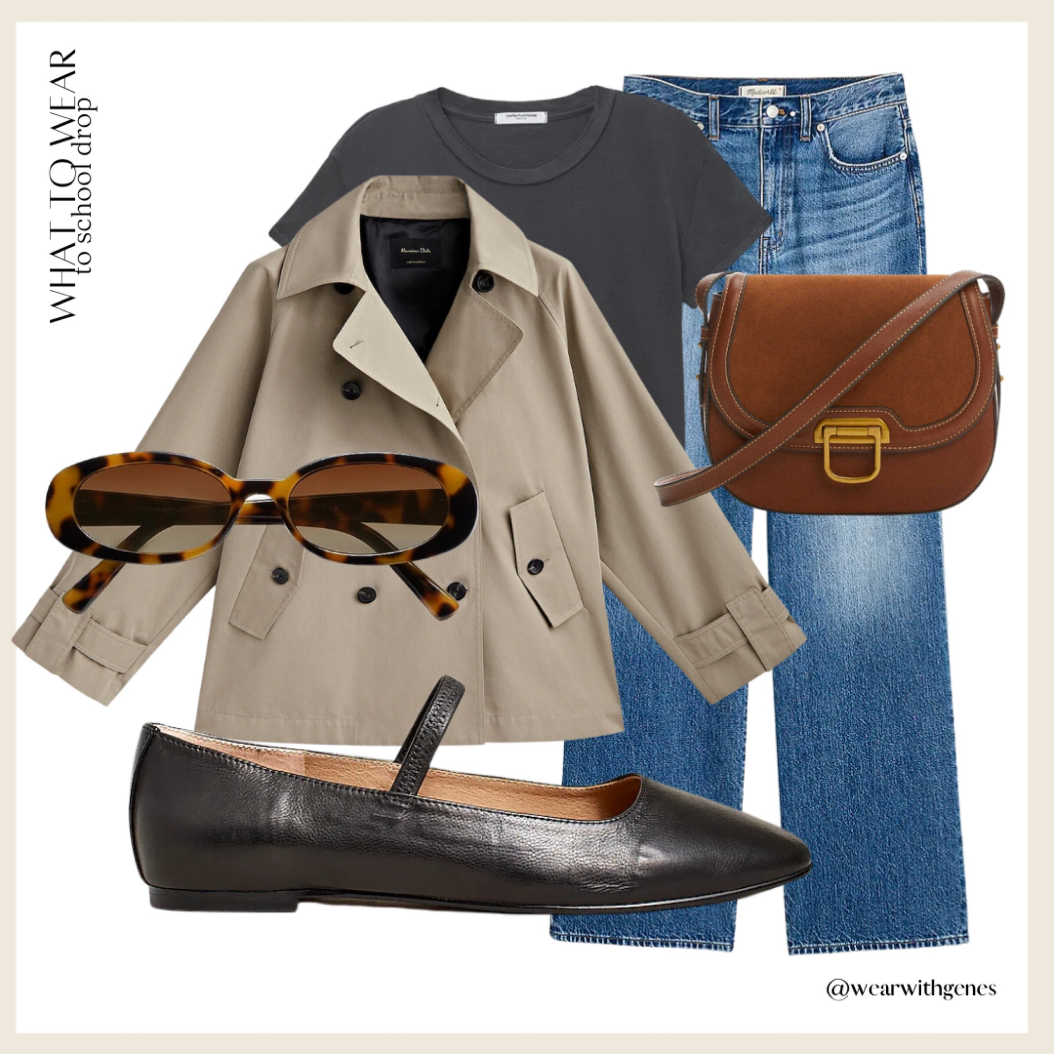 WHAT TO WEAR - school drop off (fall edition) 

#LTKstyletip #LTKshoecrush #LTKunder100