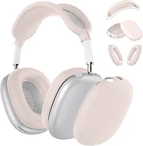 Silicone Case Cover for AirPods Max Headphones, Anti-Scratch Ear Pad Case Cover/Ear Cups Cover/He... | Amazon (US)