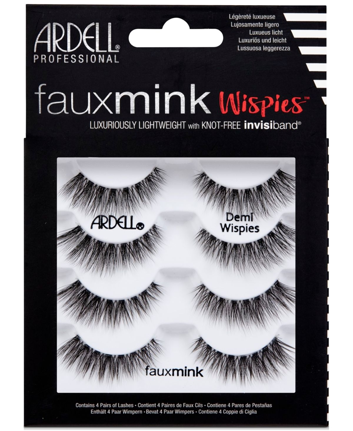 Ardell Faux Mink Lashes -Demi Wispies 4-Pack | Macys (US)