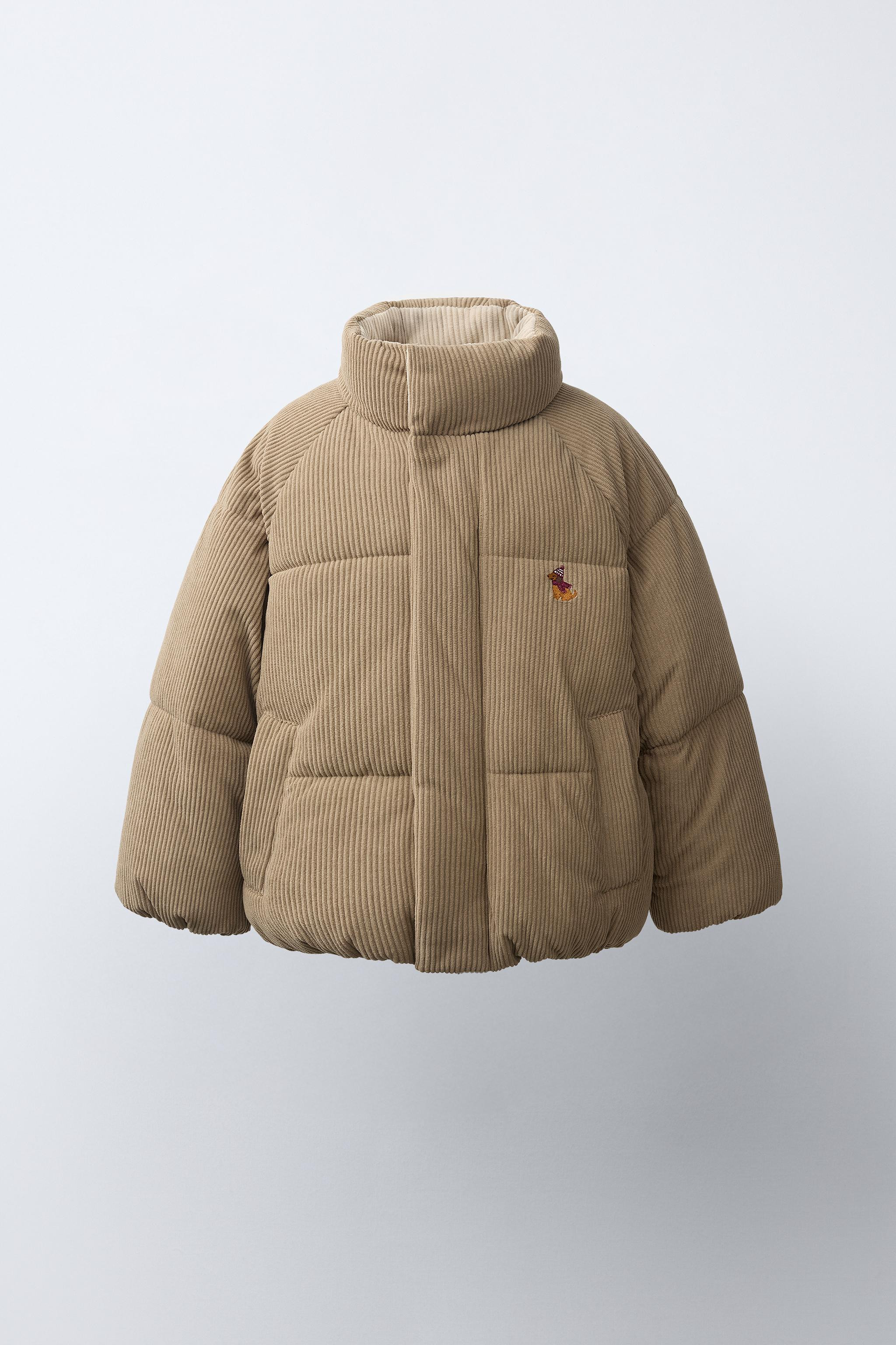 EMBROIDERED DOG PUFFER JACKET | Zara UK