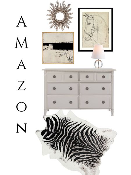 Amazon home finds







Dresser, zebra hide rug, Erin gates by Momeni, small crystal table lamp, abstract art, black and white, modern designer, sketch art, sunburst mirror, traditional, new traditional, transitional home decor 

#LTKFind #LTKhome