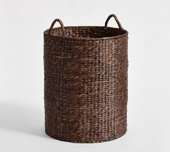 Raleigh Handwoven Seagrass Tote Basket | Pottery Barn (US)