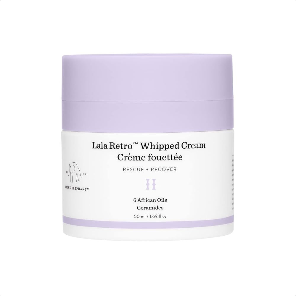 Drunk Elephant Lala Retro Whipped Cream. Replenishing Moisturizer for Skin Protection and Rejuven... | Amazon (US)