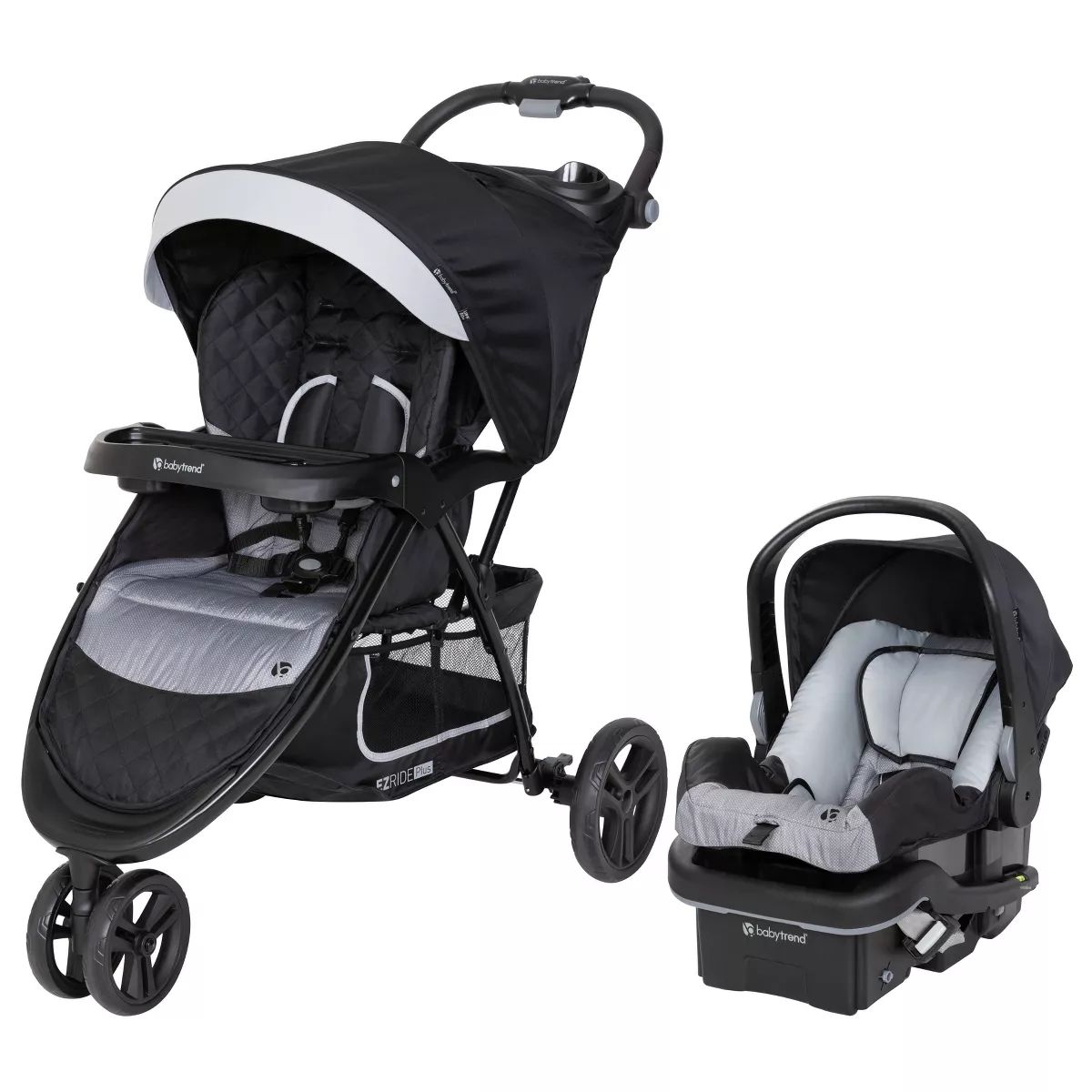 Baby Trend EZ Ride PLUS Travel System with EZ-Lift 35 Infant Car Seat - Carbon Black | Target