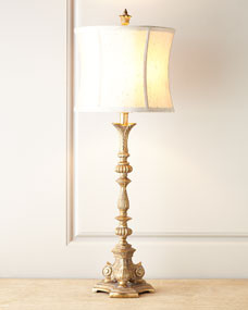 Silver Etienne Table Lamp | Horchow