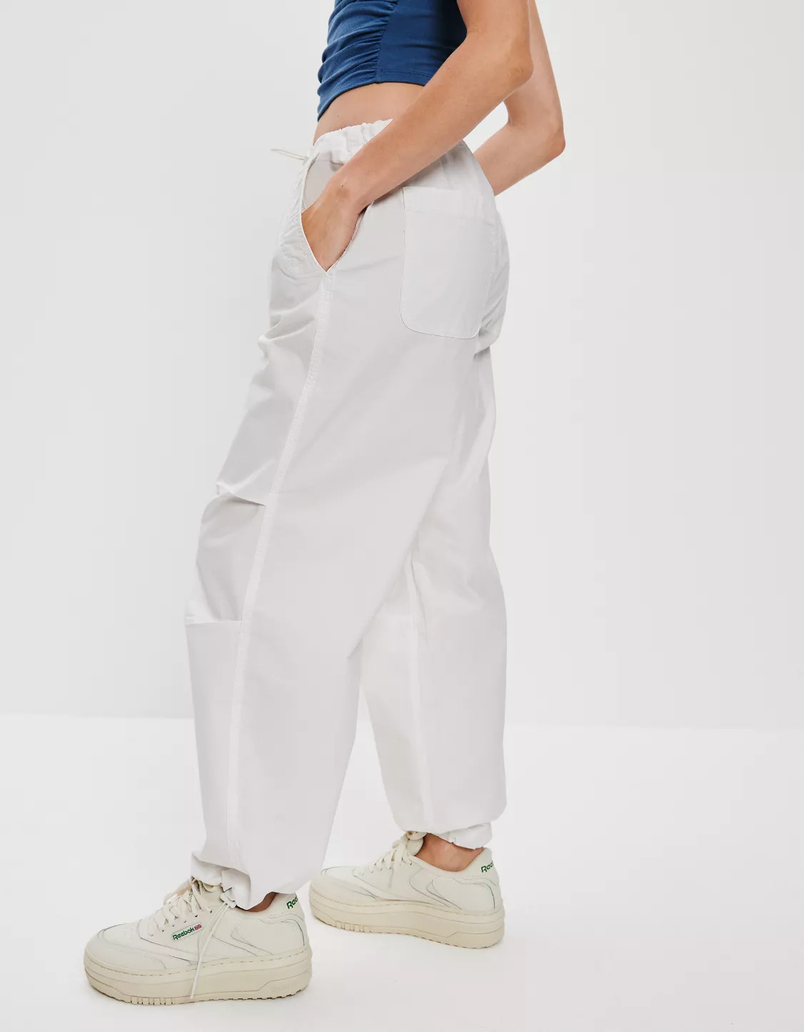 AE Snappy Stretch Low-Rise Parachute Pant | American Eagle Outfitters (US & CA)