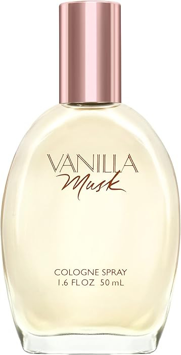 Vanilla Musk Cologne Spray, Vegan Formula, Perfume, Warm and Cozy Natural Vanilla, 1.6 oz | Amazon (US)