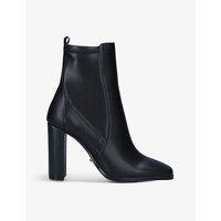 Aurla faux-leather heeled ankle boots | Selfridges