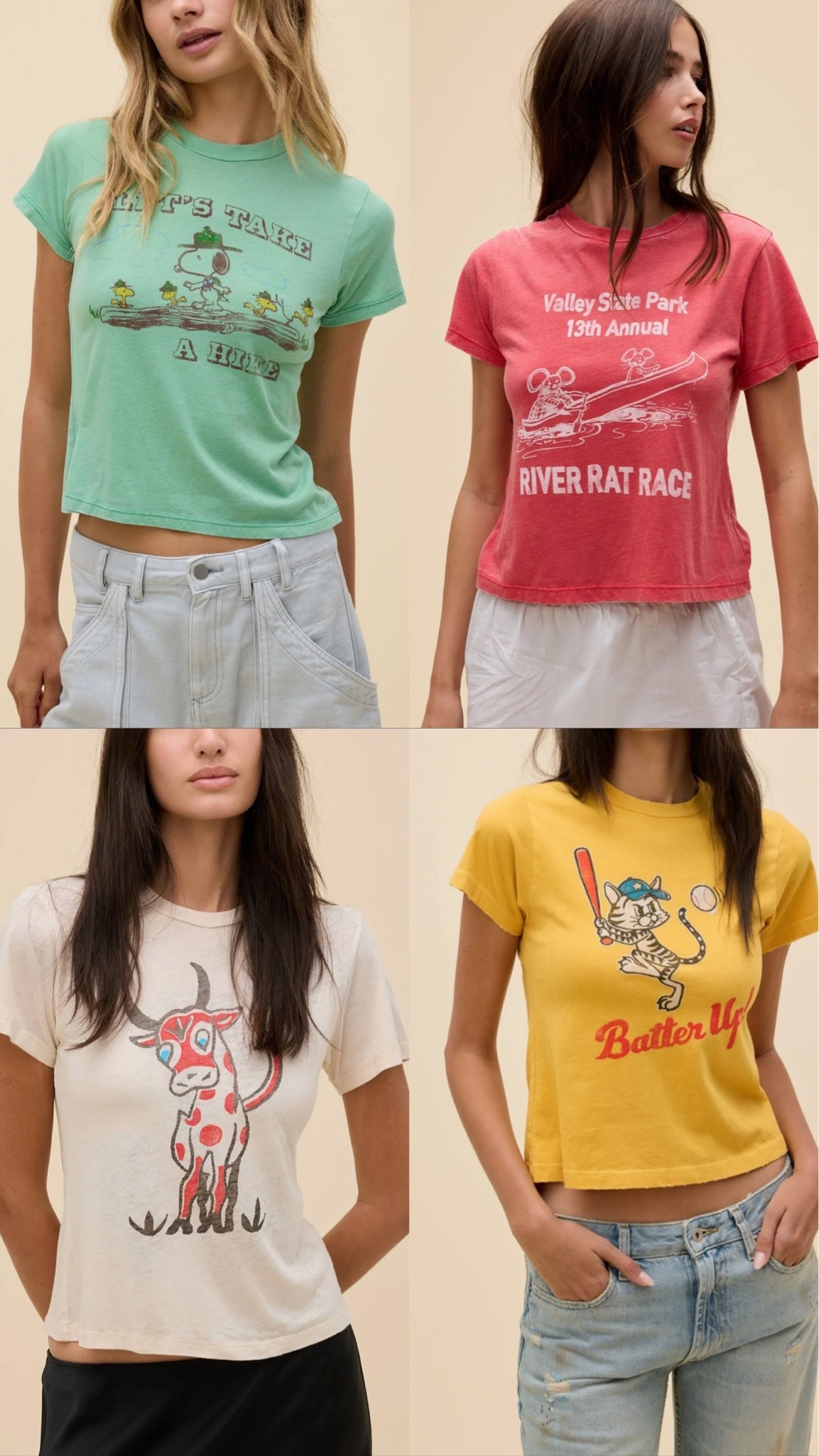 A favorite brand for graphic tees! I wear a small