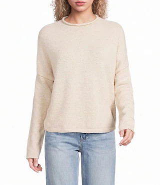 Things Between Long Sleeve Crew Neck Sweater -  M | Dillard's