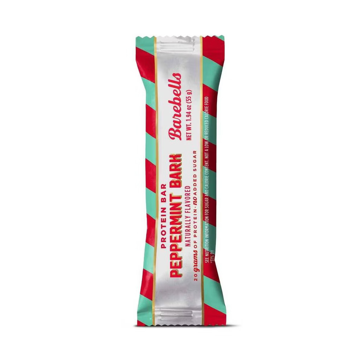 Barebells Peppermint Bark Single Protein Bar - 55gms - 20gms Protein | Target