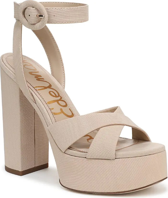 Savannah Ankle Strap Platform Sandal (Women) | Nordstrom