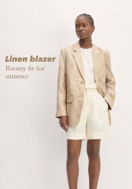 Linen oversized blazer / great quality



#LTKsalealert #LTKover40 #LTKworkwear