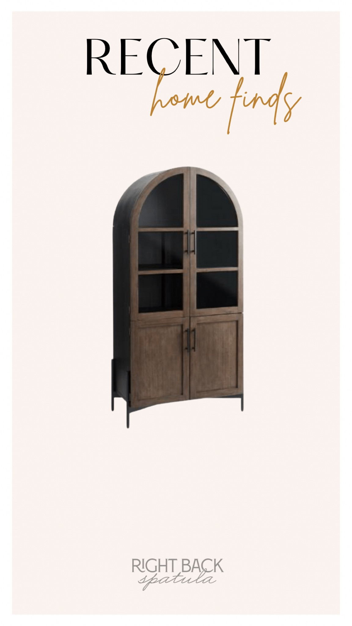 Loving this gorgeous arch display cabinet 🤩

#LTKstyletip #LTKFind #LTKhome