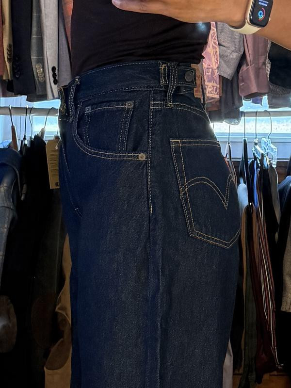 Women's Cinch-Waist Lightweight Baggy Jeans | Macy's