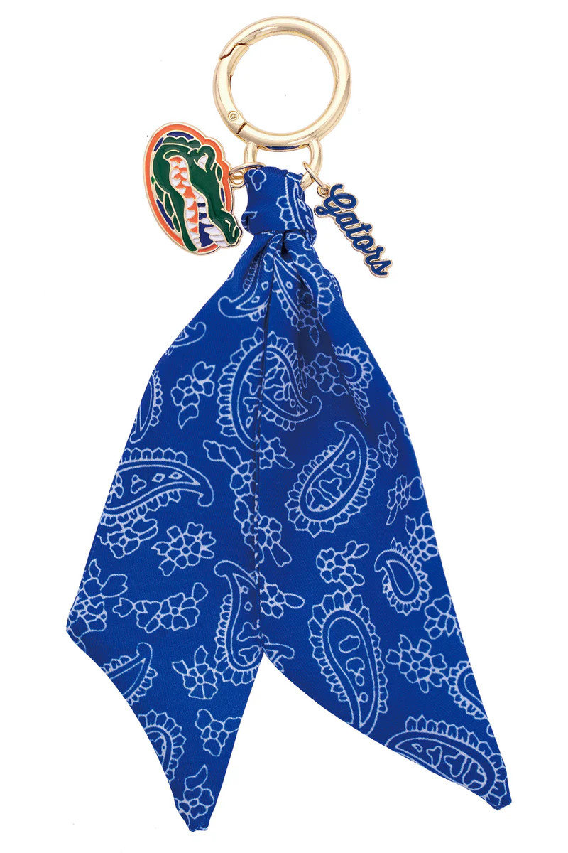 Florida Gators Logo Bandana Bag Charm | CANVAS