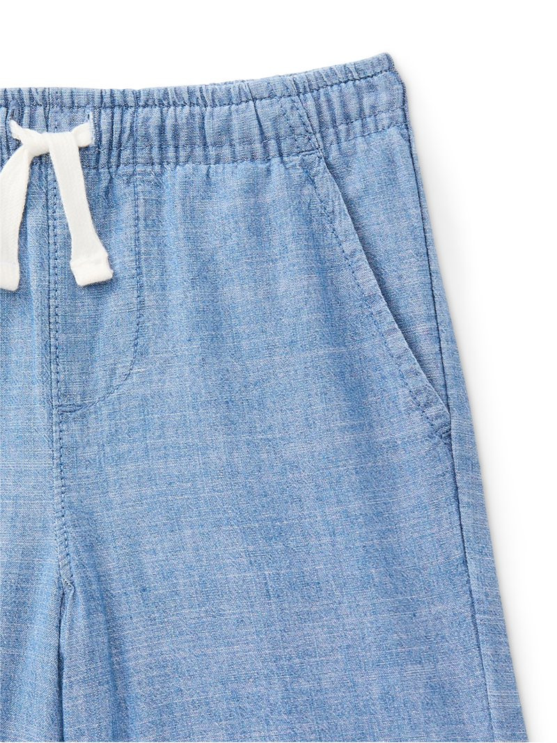 Wonder Nation Toddler Boys Cotton Chambray Twill Shorts, Sizes 18M-5T | Walmart (US)