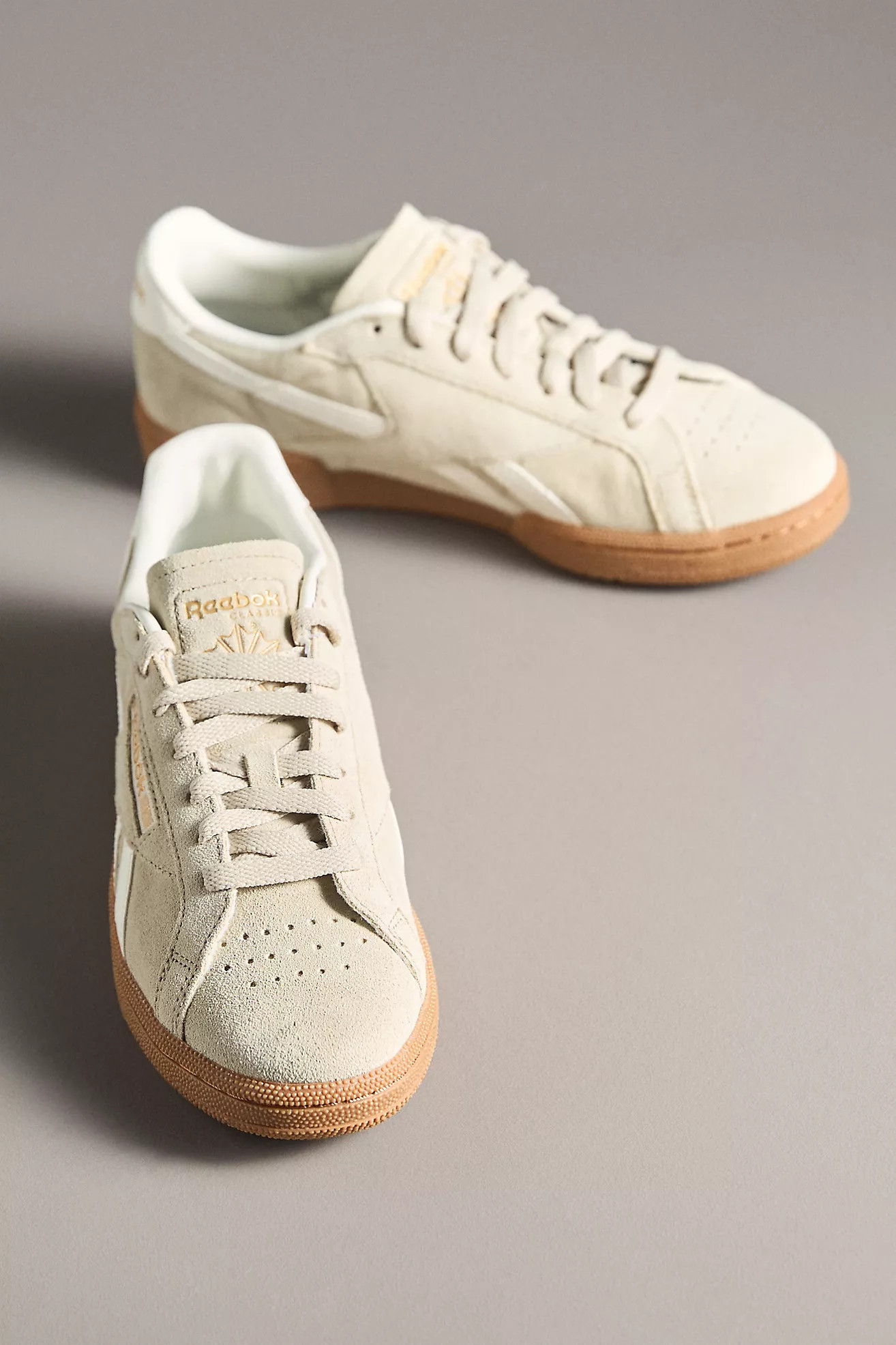 Reebok Club C Grounds SneakersReebok13 Reviews Reviews$90.00Color: BEIGEFitStandardSize55.566.577... | Anthropologie (US)