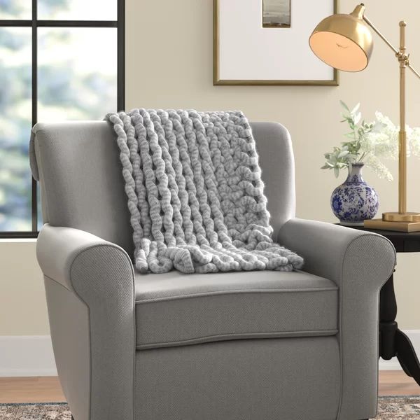 Hardwick Chunky Knitted Acrylic Throw | Wayfair North America