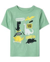 Baby And Toddler Boys Short Sleeve Dino Graphic Tee | The Children's Place