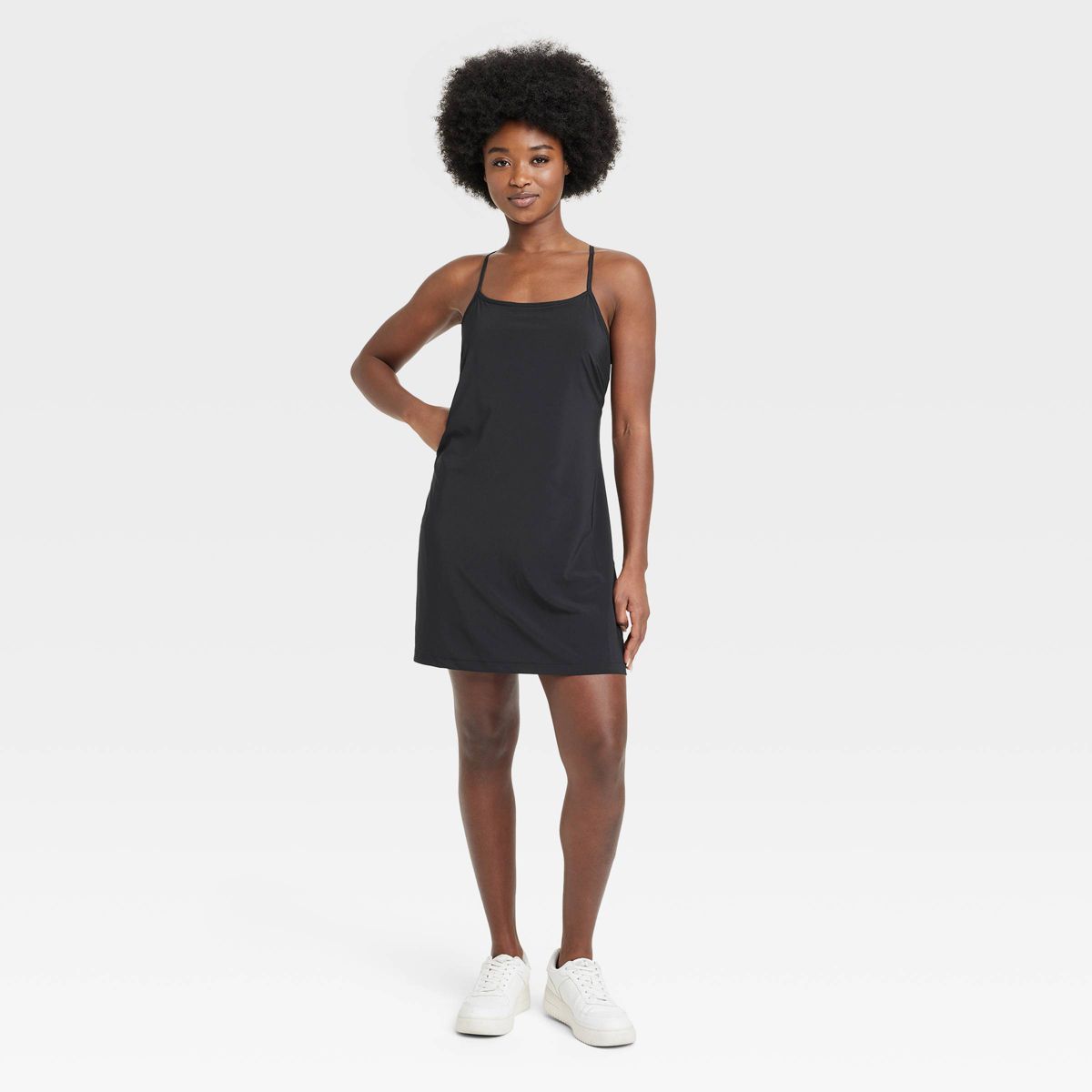 Women's Flex Strappy Active Dress - All In Motion™ Black S | Target