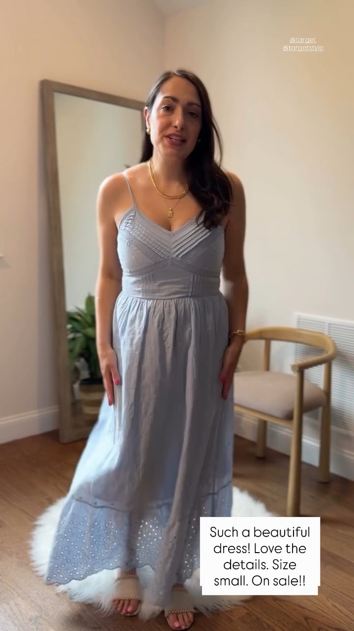 Such a beautiful dress! Love the details. Size small. On sale!! @target @targetstyle