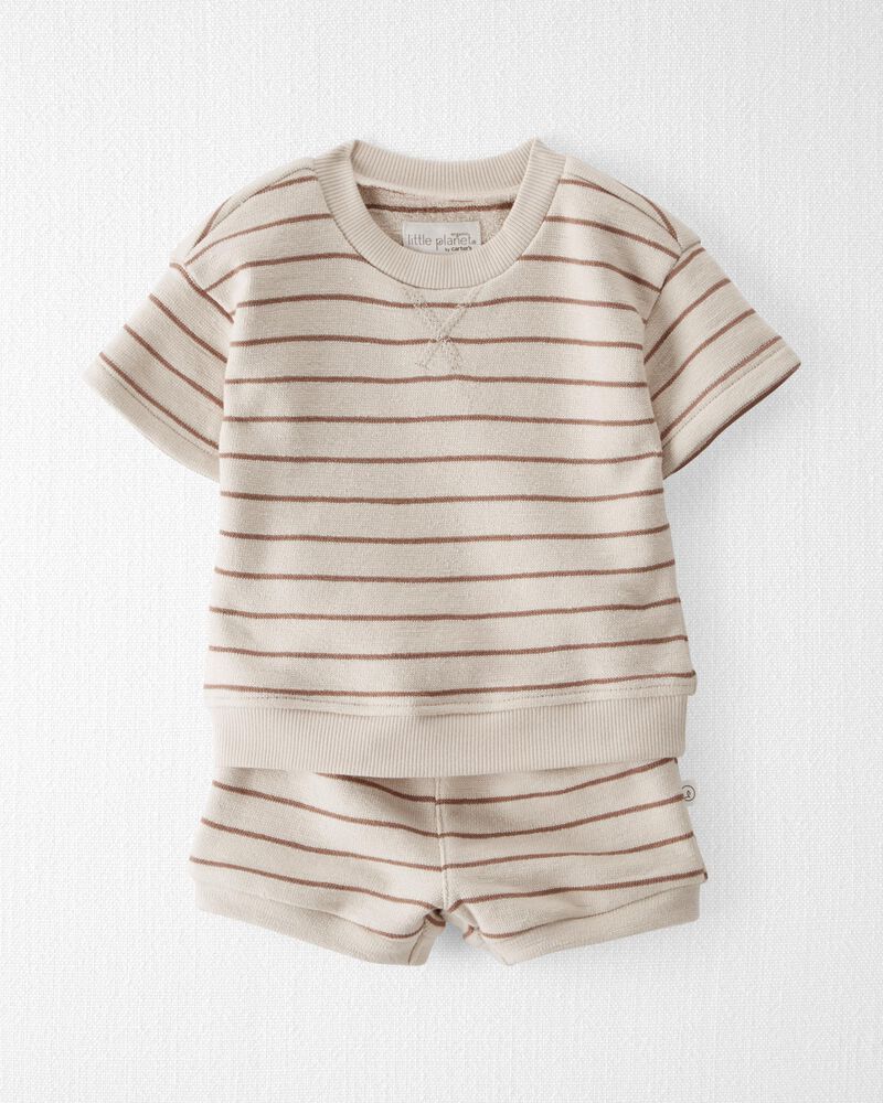 Baby Striped Organic Cotton 2-Piece Set | Carter's