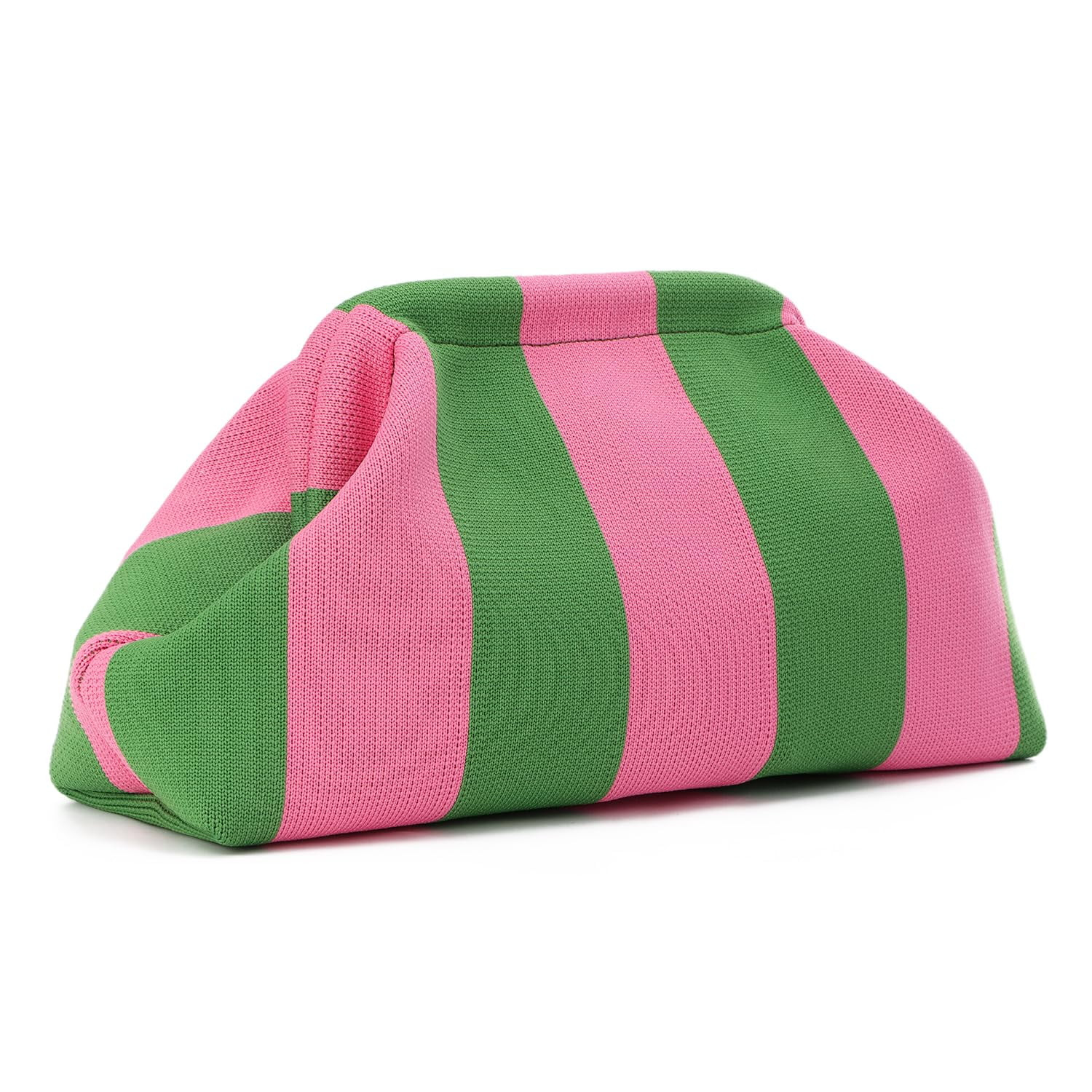 Summer Woven Clutch Purse for Women 2025 Crochet Stripped Beach Bag Hot Pink Spring Purse Evening... | Walmart (US)